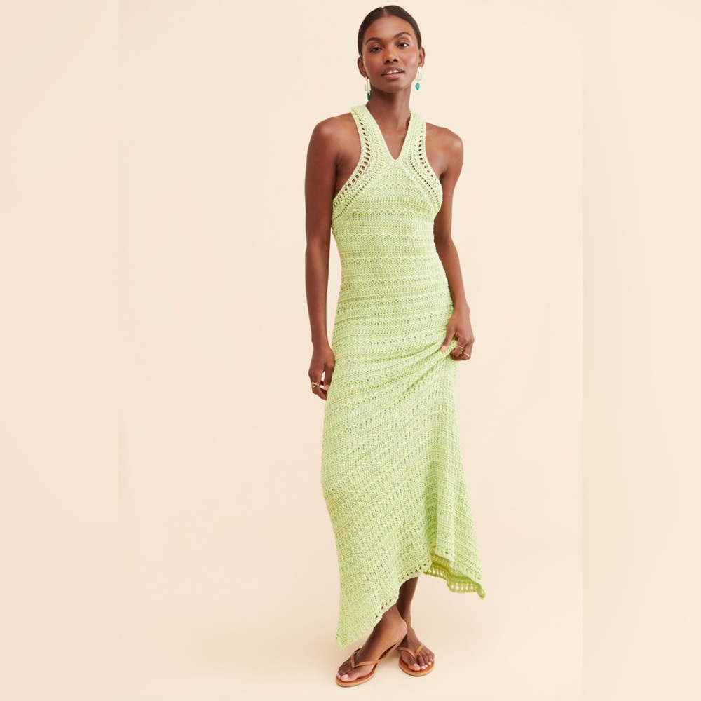 Zara Crochet Midi Dress